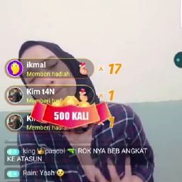 Kiki Hijab Nakal Live Pamer Toket