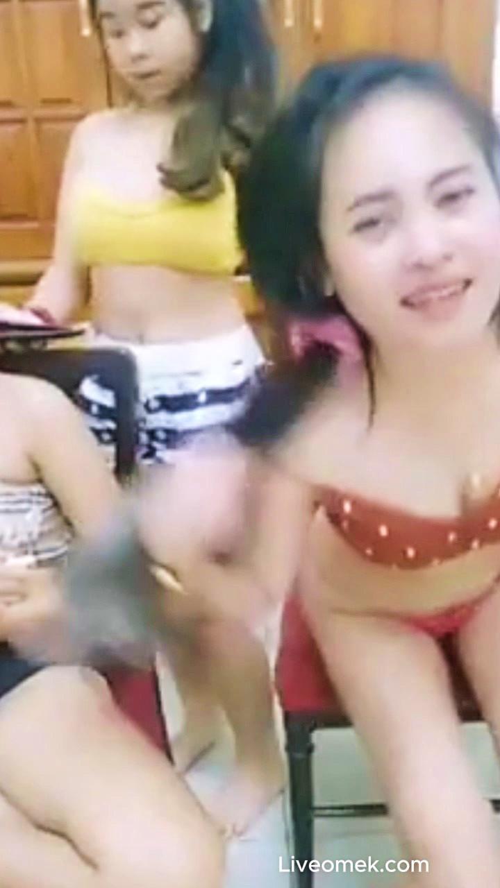 Trio Binal Moza Main Lesbi Bugil Bareng