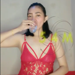 Feby Lingerie Merah Pamer Henceut